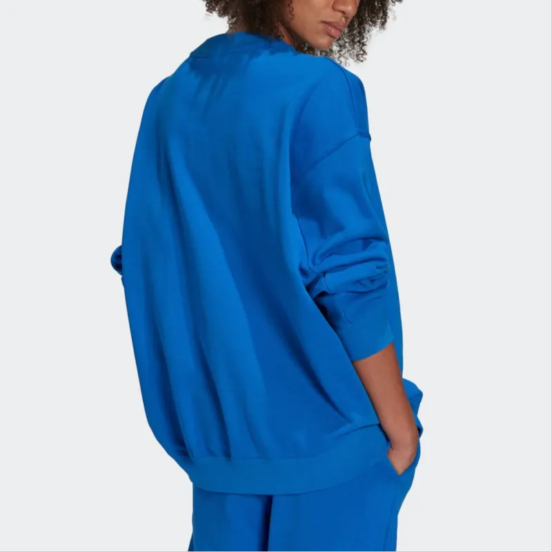 Adidas Originals CONTEMPO Sweatshirt Women's Blue-5