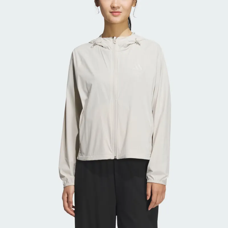 Adidas Windbreaker Jacket Women's Miracle Bauxite Brown-1
