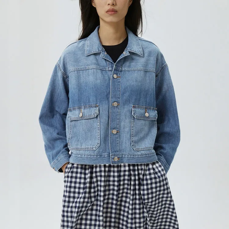 GAP Denim Jackets Women's Blue-2