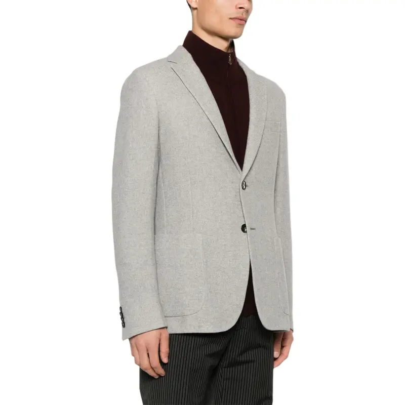 Ermenegildo Zegna Mélange effect Blazer-3