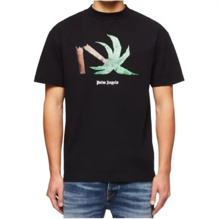 PALM ANGELS Broken Palm T Shirt-2