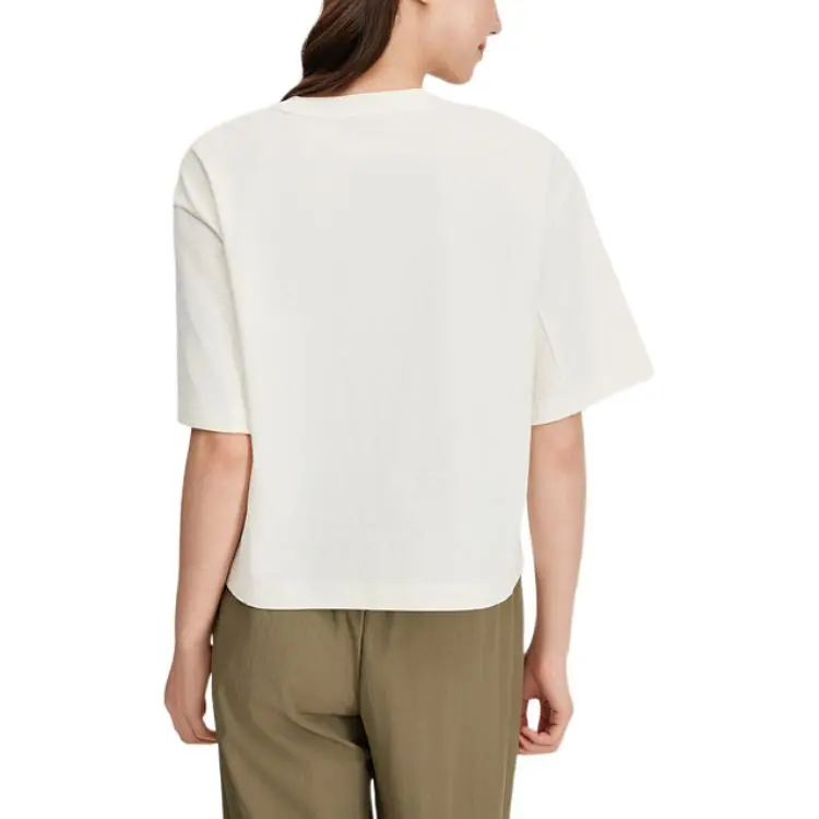 Skechers SS25 T Shirt Women's Marshmallow White-1