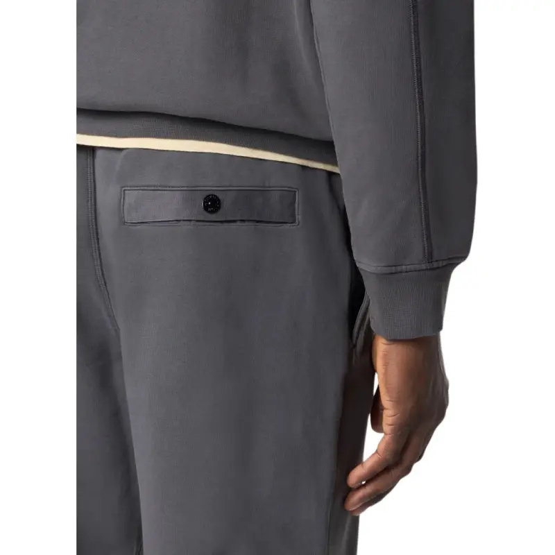 STONE ISLAND Logo Patch Drawstring Shorts-5