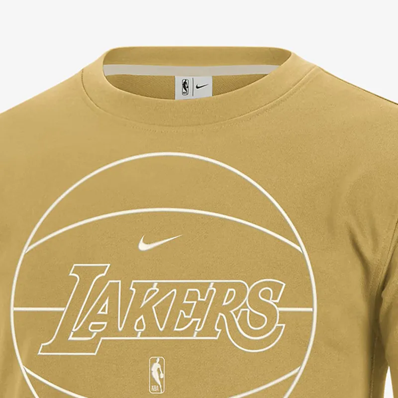 Nike Dri Fit NBA Sweatshirt Men's Wheat King-3