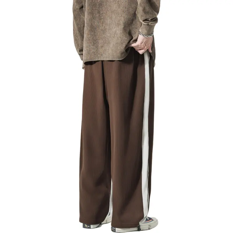 PENTAGONAL HEART Knitted Sweatpants Unisex-4