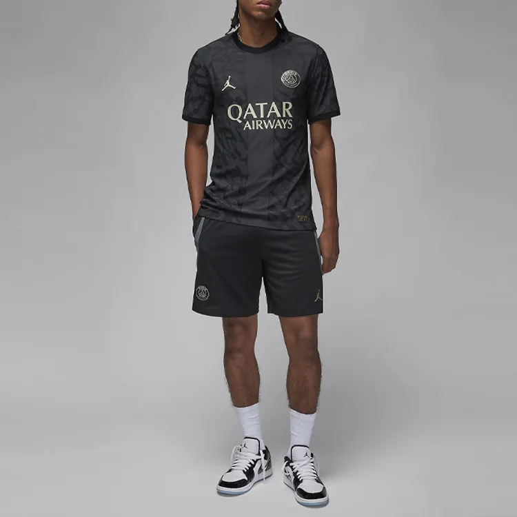 Jordan Soccer Jerseys Men Black-1
