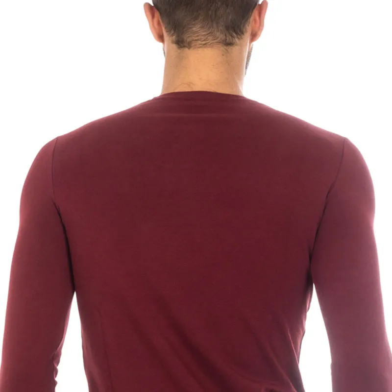 ARMANI JEANS T Shirts Men Red-4