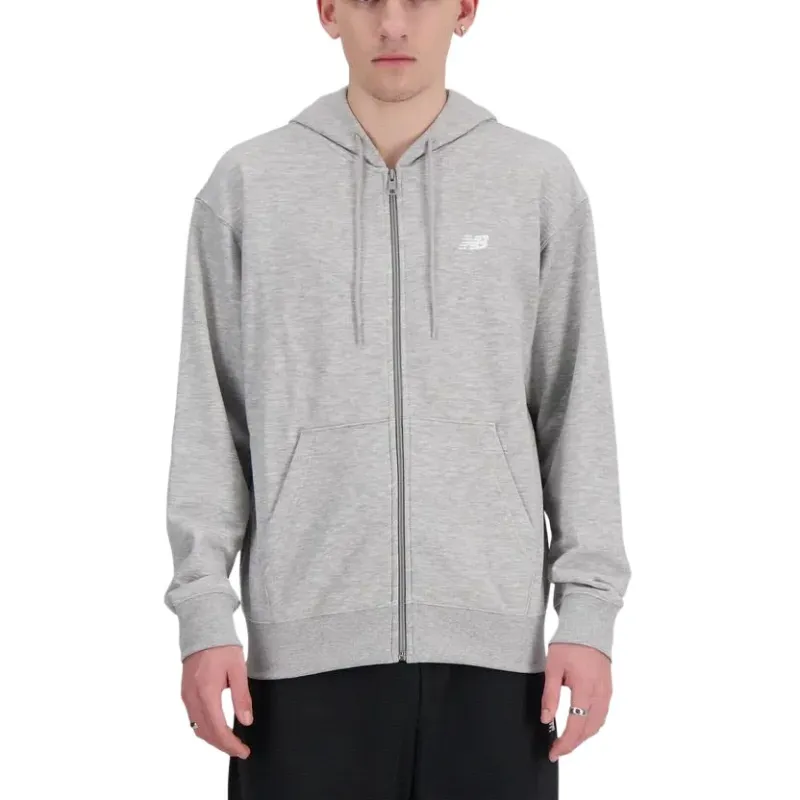 New Balance Sport Essentials Logo Fleece Full Zip Hoodie-2