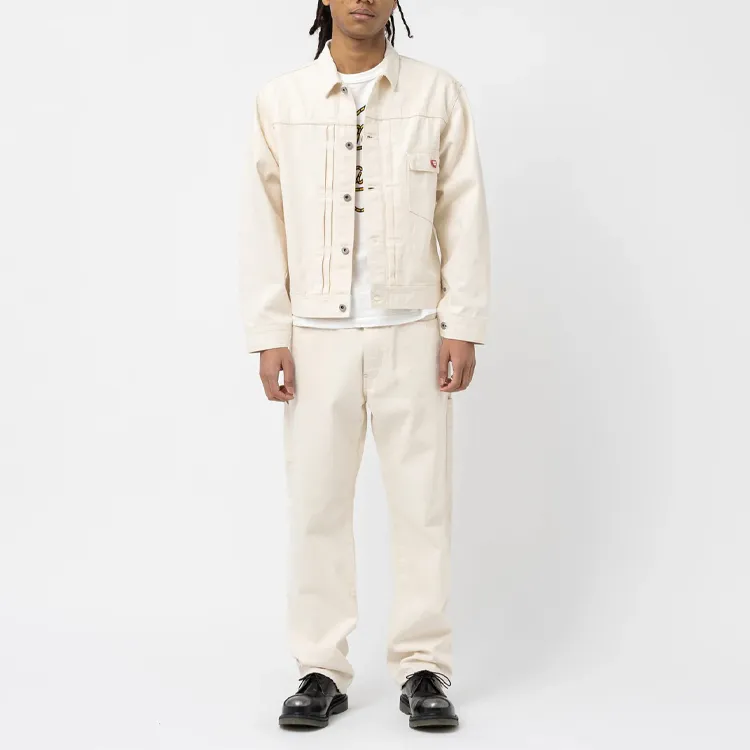 HUMAN MADE Natural Denim Work Jacket-2