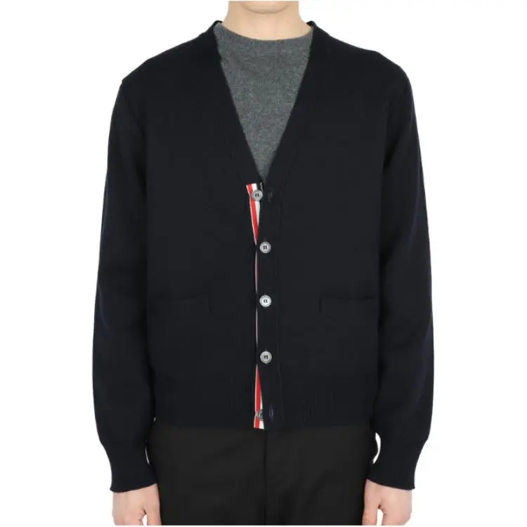 THOM BROWNE· SS22 Knitwear Men's Black-4