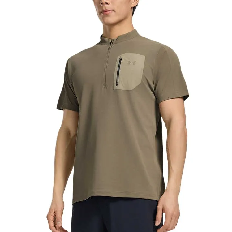Under Armour T Shirt Men's Dark Olive-1