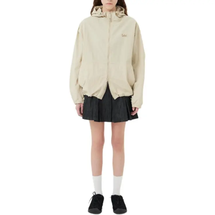 Lee Trench Coats Men Beige-3