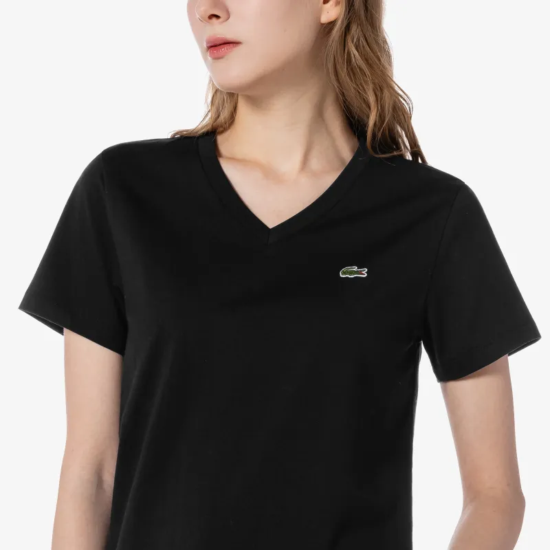 LACOSTE T Shirts Women's Black-4