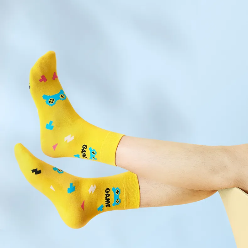 JKN Unisex Mid Calf Socks-1