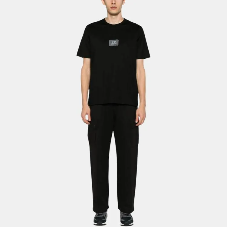 C.P.Company Diagonal fleece Track Pants-5