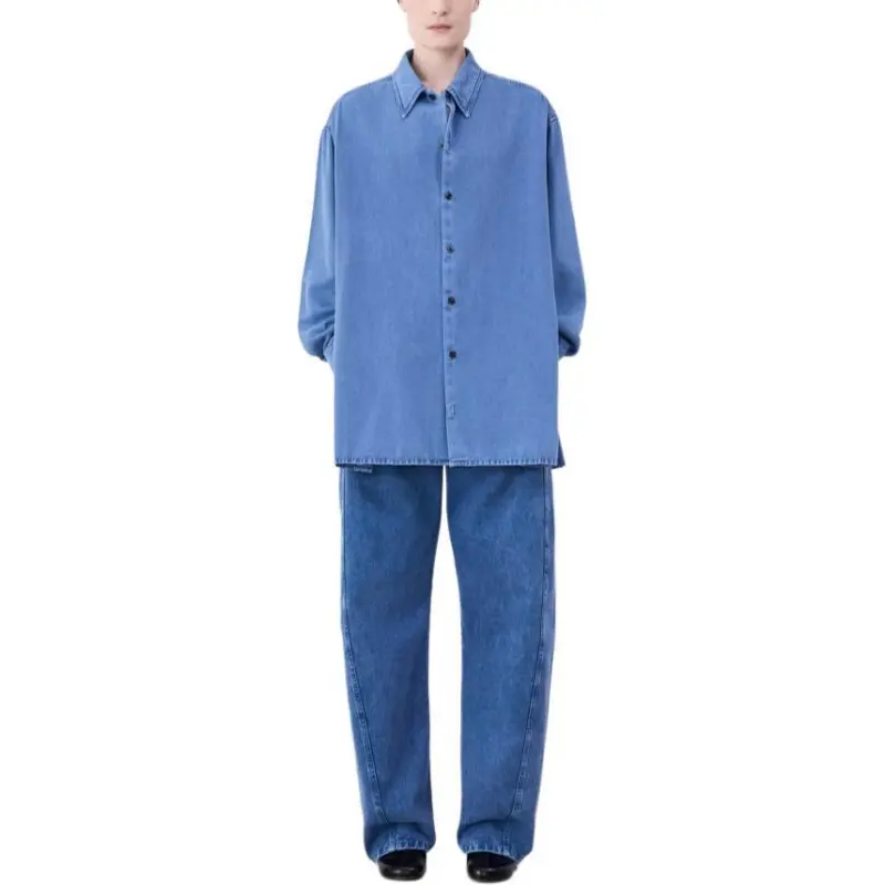 Lemaire Twisted Denim Shirt-1