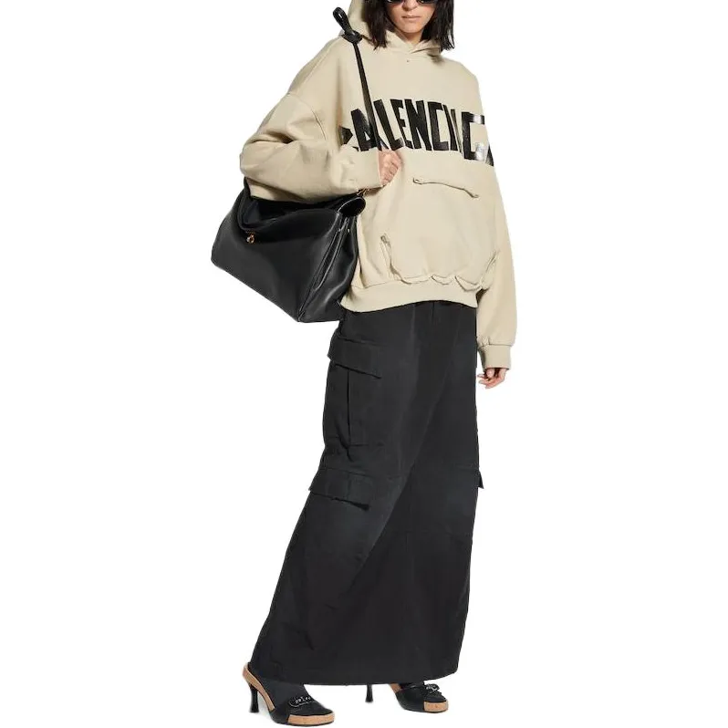 Balenciaga Sweatshirt Regular Fit Unisex Beige-2
