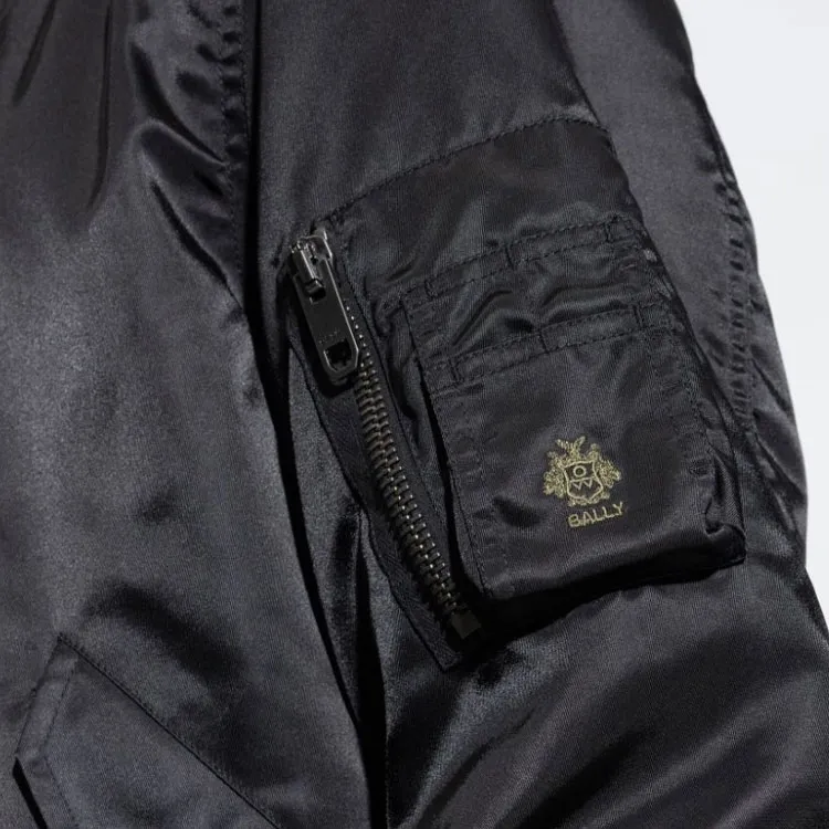 BALLY Adrien Brody Bomber Jacket-4
