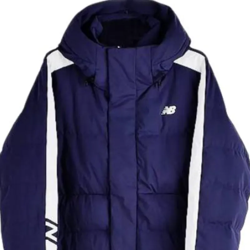 New Balance Down Jacket Men's Navy Blue-3