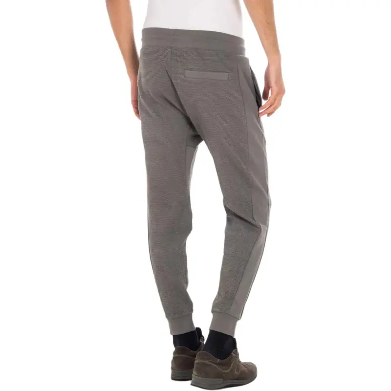 ARMANI JEANS Knitted Sweatpants Men's Gray-1