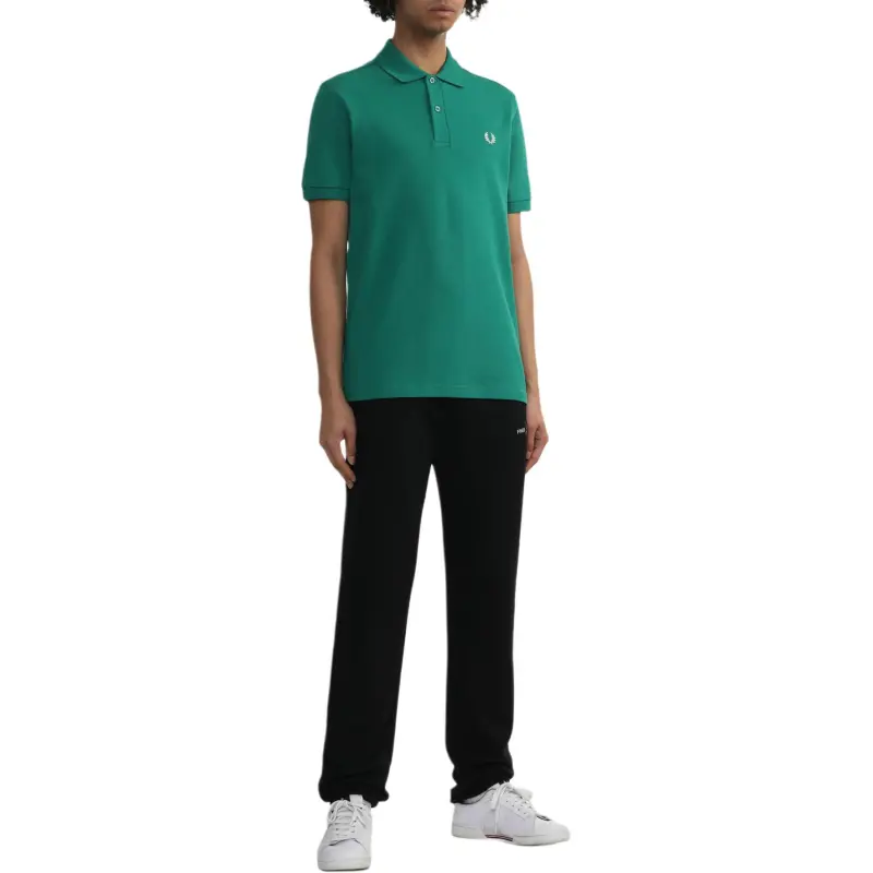 FRED PERRY Polo Shirt Men's Mint Green-3