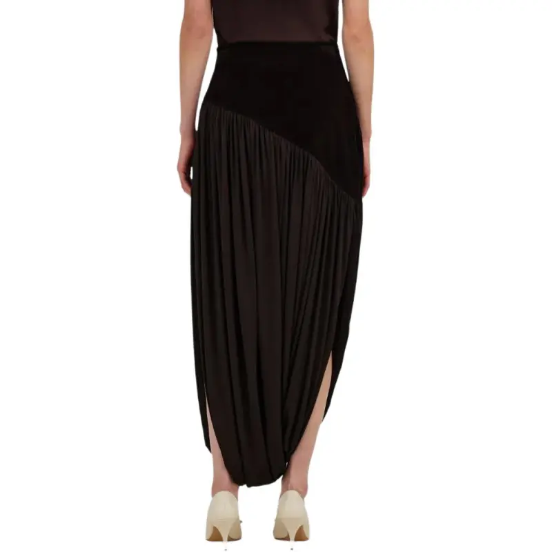 Ferragamo Stretch Draped Skirt-2