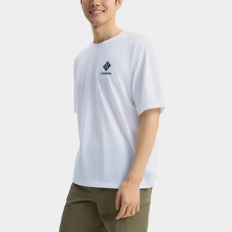 Columbia T Shirts Men White/100-1