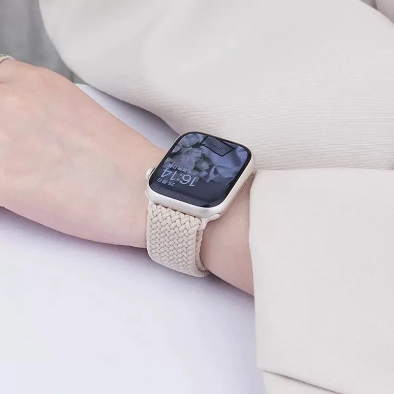 KVZUVUU Apple Compatibility Watch Band 205mm Nylon Material-6