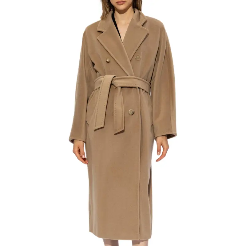 MaxMara Madame Belted Long Coat-1