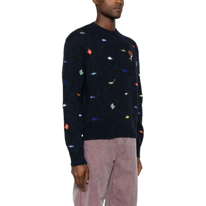 LOEWE Fujita Fish Sweater-3