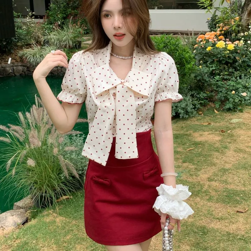 GULIANFEI Two Piece Skirt Sets Women's-4