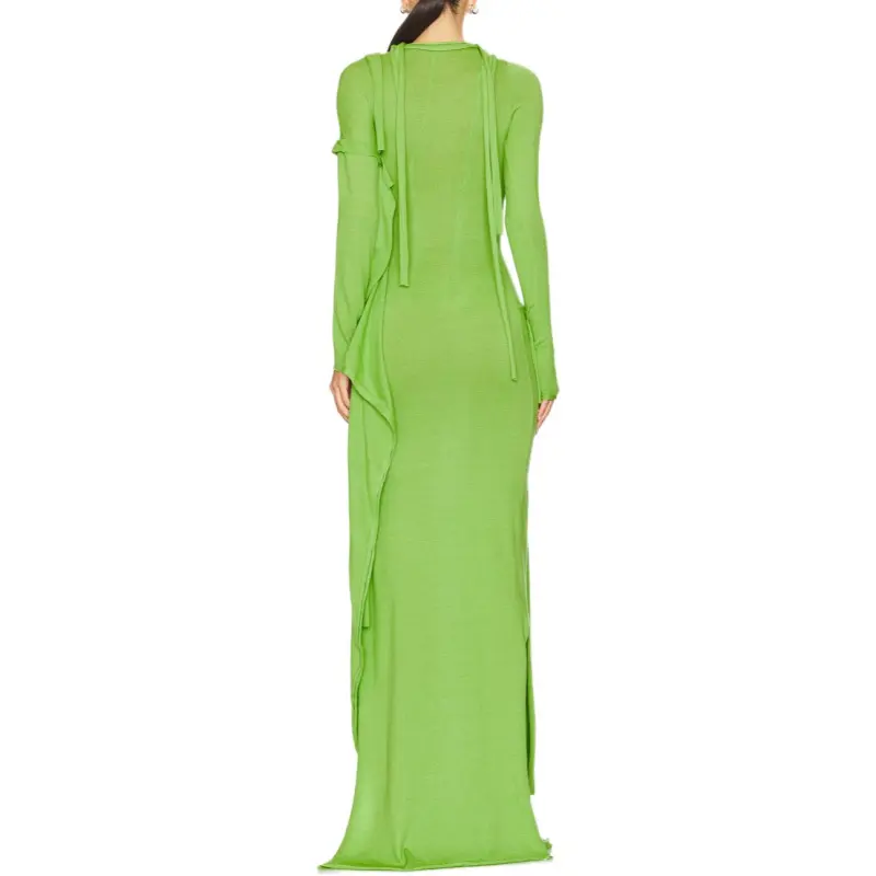 Ottolinger Long Sleeved Dress Women's Green-1