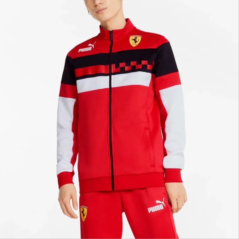 PUMA Ferrari Racing Series Jackets & Coats Men's Red-2