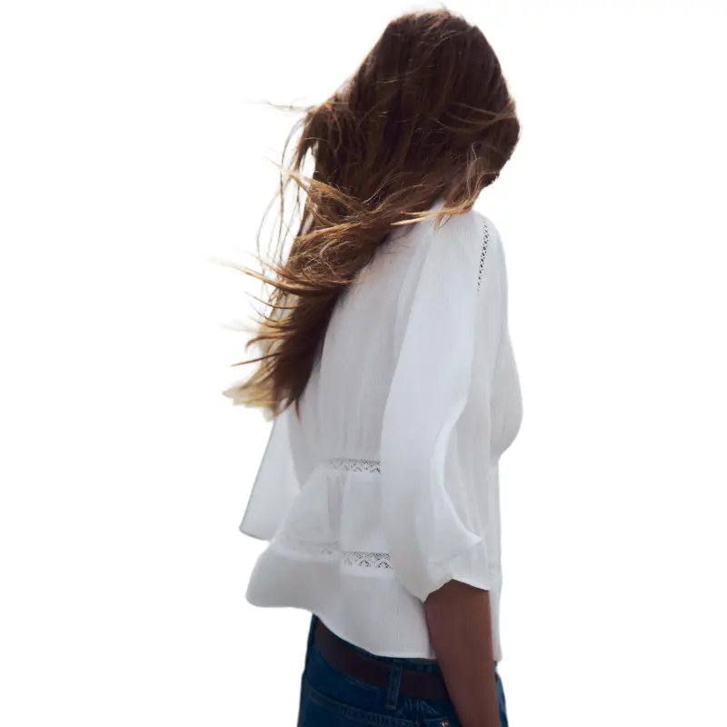 ZARA Shirts Women's White-1