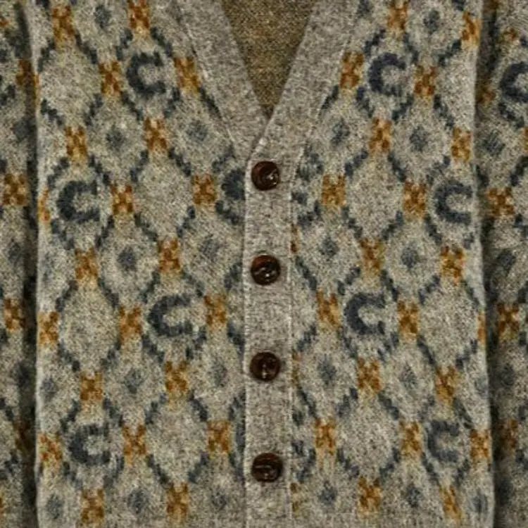 COACH Sweaters Men Camel-4