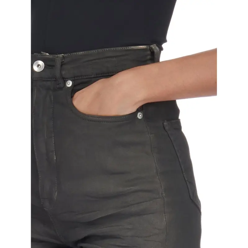 Rick Owens DRKSHDW FW23 Jeans Women's Black Gradient-6