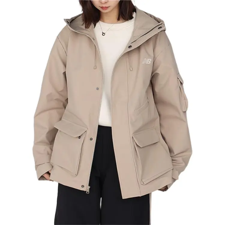 New Balance Jackets Coats Unisex Light Brown-3