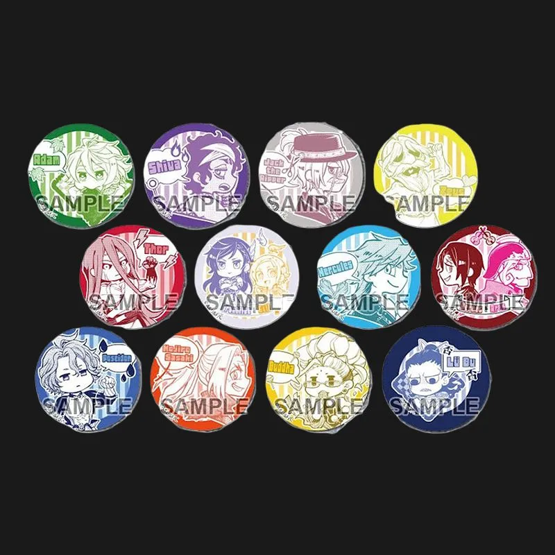 Animate Goddess Of Ragnarök Collectible Card Game Badges-3