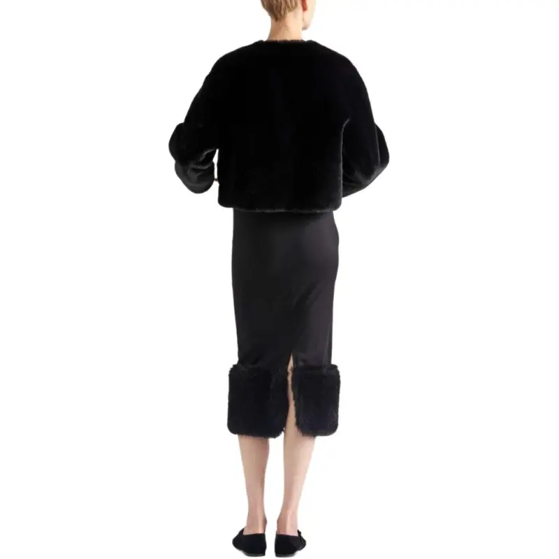 PRADA Stretch Jersey Skirt-2