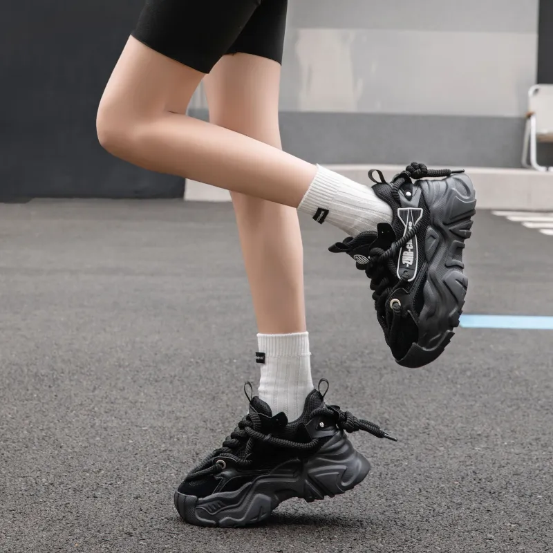 ZHR Abrasion Resistant, Height Adjustable, Breathable, Lightweight Chunky Sneakers Unisex-2