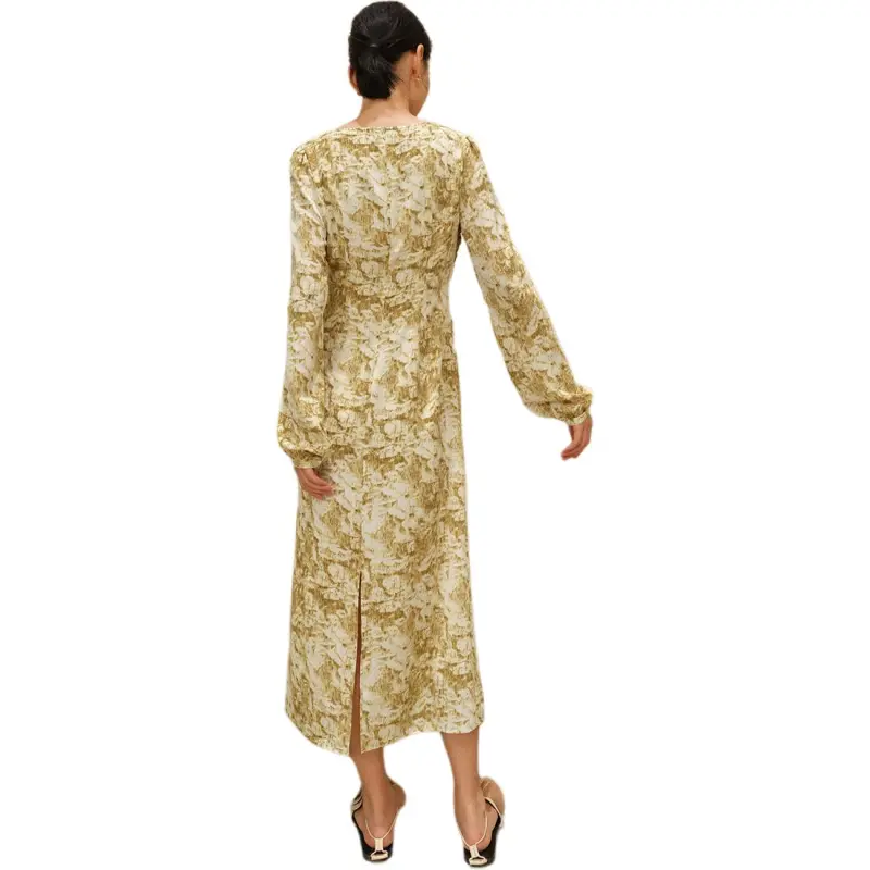 Orange Desire Long Sleeved Dress Women's-3