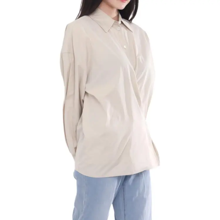 Lemaire Twisted Asymmetric Shirt-2