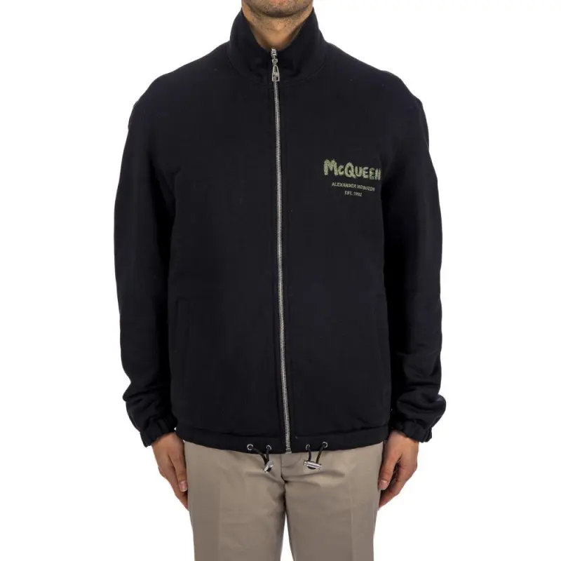 Alexander McQueen Hybrid Reversible Bomber Jacket-3