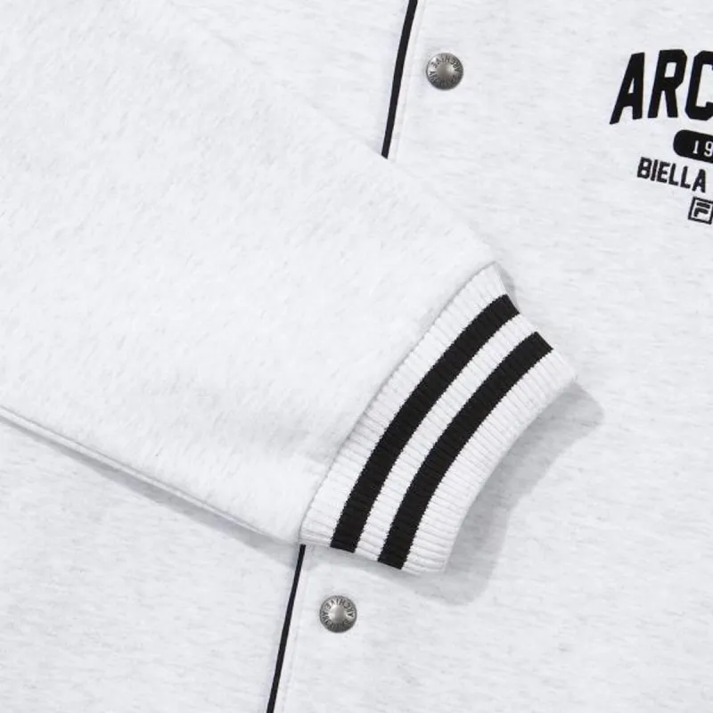 FILA Jackets Coats Unisex White-3