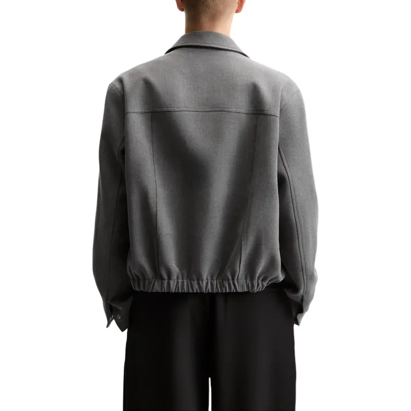 ZARA Jackets Men Gray-4