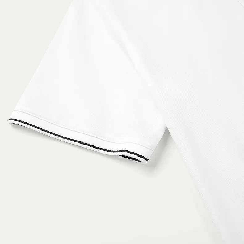 HLA Polo Shirt Men's Raw White 01-3