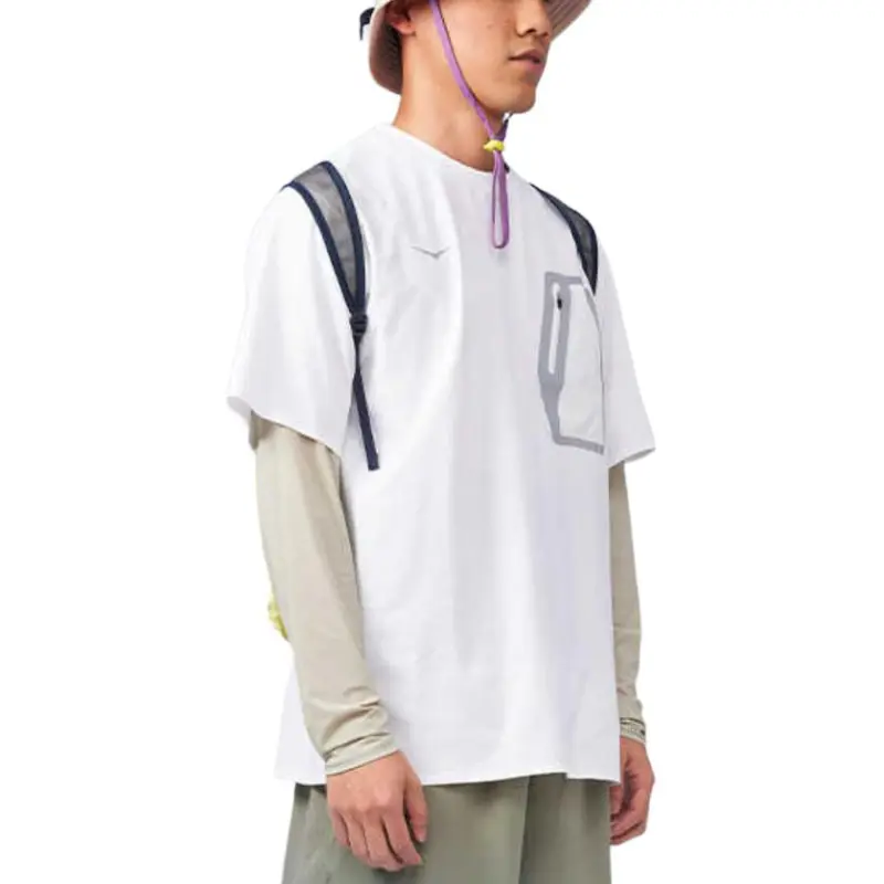 HOKA ONE ONE T Shirt Unisex White-3