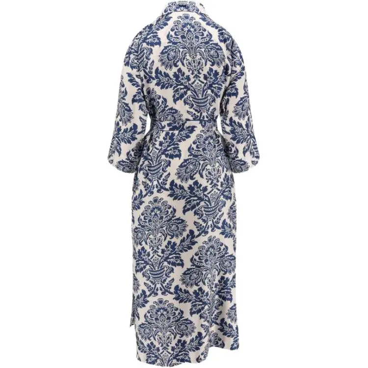 'S MAX MARA Long Sleeved Dress Women's Multicolor-1