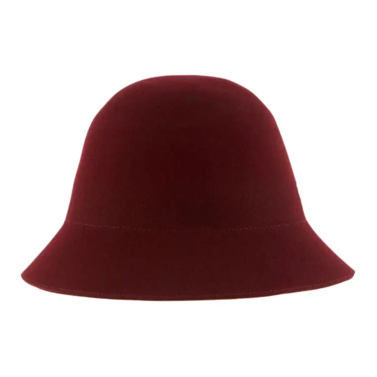 HELEN KAMINSKI Wool Bucket Hats Unisex Red-1