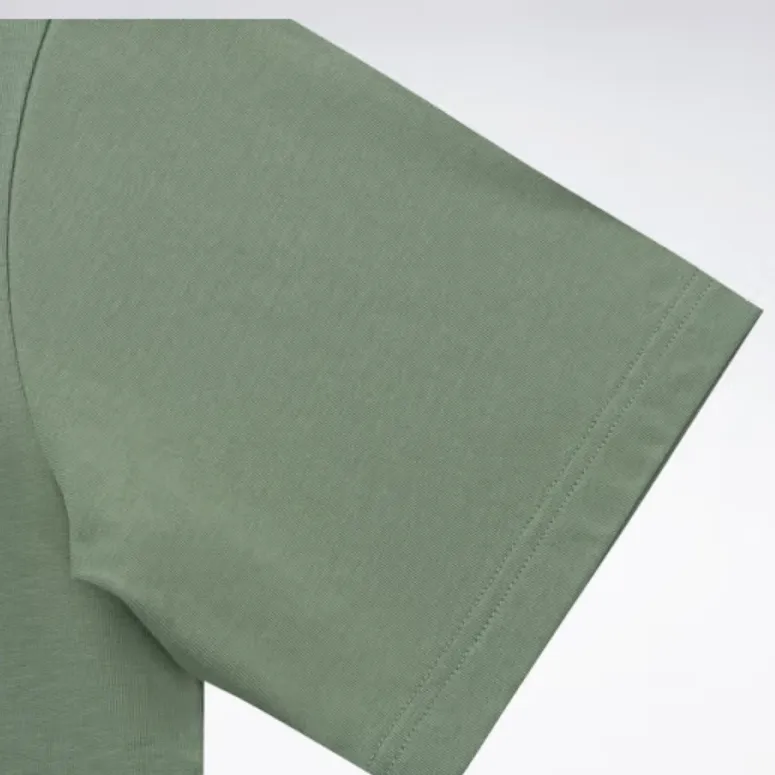 Reebok T Shirt Unisex Light Army Green-6
